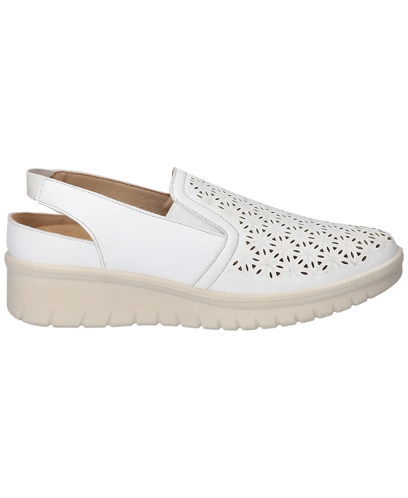 Easy Street Women's Petal Comfort Slip-On Flats