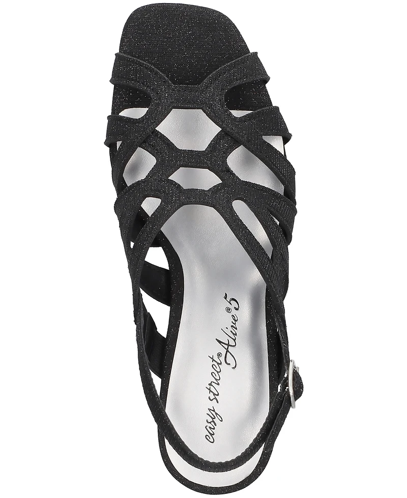 Easy Street Women's Jetty Dress Heel Sandals