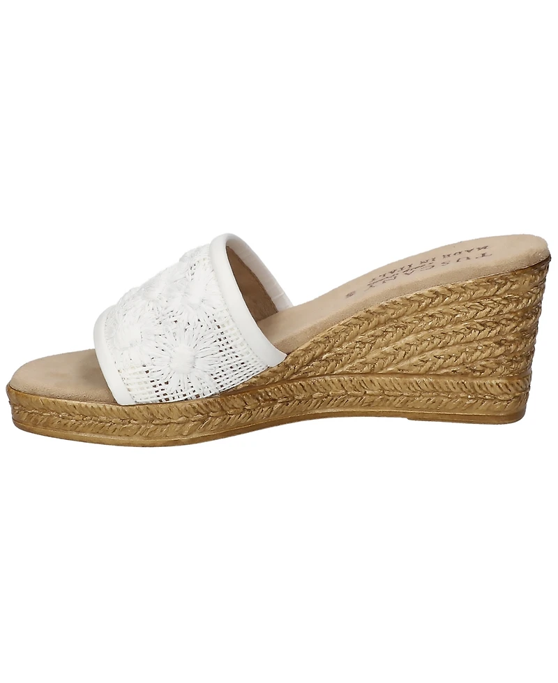 Easy Street Women's Ricci Wedge Heel Sandals