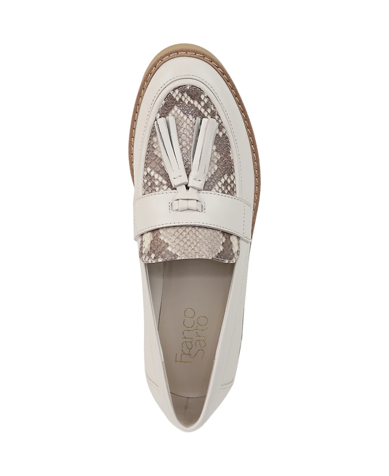 Franco Sarto Women's Carolynn Lug Sole Tassel Loafers