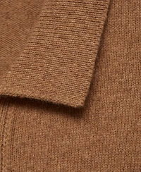 Mango Men's Slim-Fit Knit Wool-Blend Cardigan