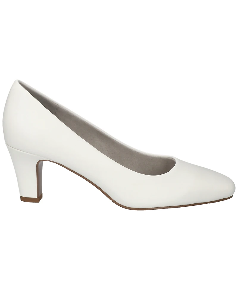 Easy Street Women's Poet Square Toe Pumps