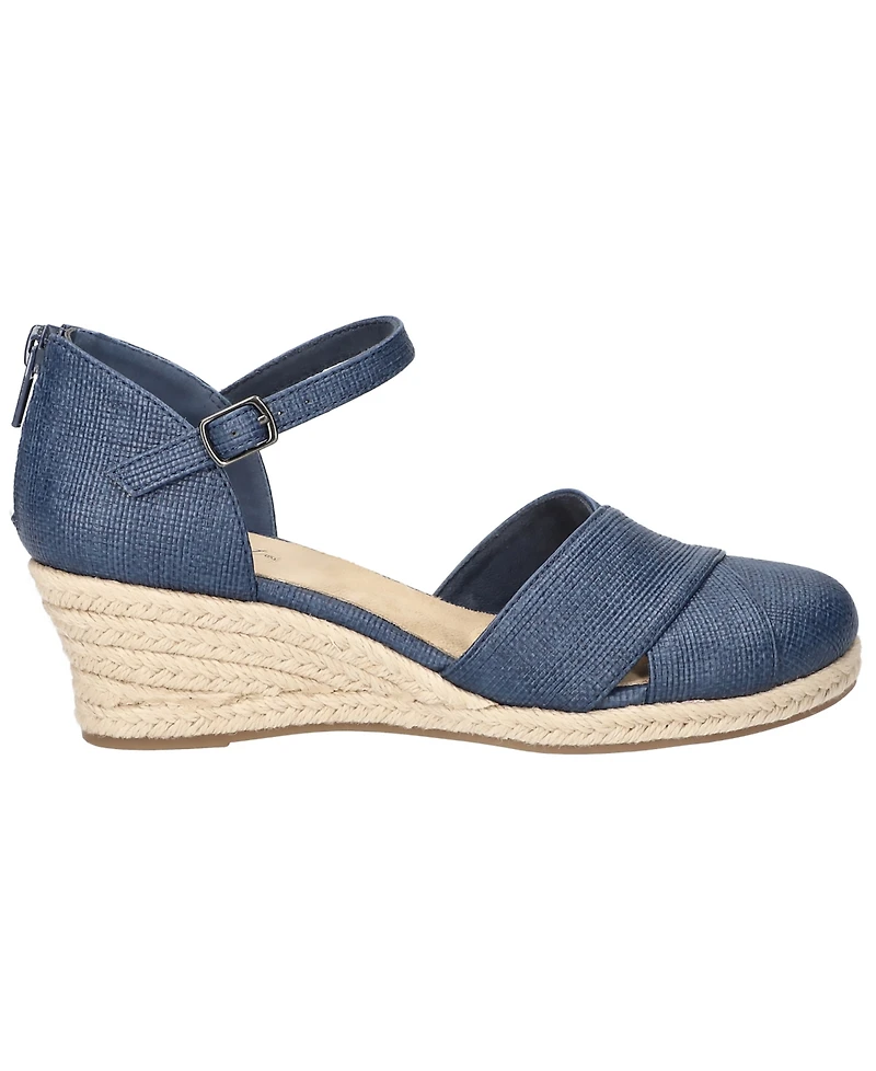 Easy Street Women's Coast Espadrille Wedge Sandals