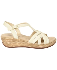 Easy Street Women's Lua Wedge Heel Sandals