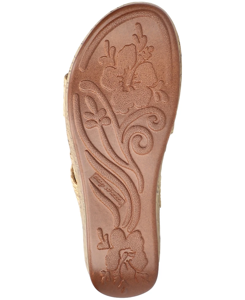 Easy Street Women's Mina Wedge Heel Sandals