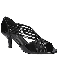 Easy Street Women's Oceana Peep Toe Pumps