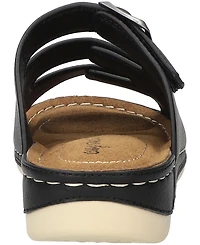 Easy Street Women's Pinterry Comfort Slide Sandals