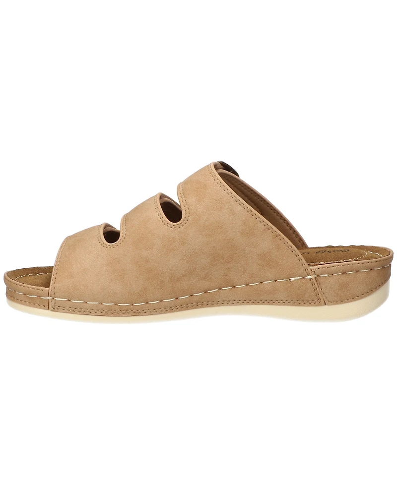 Easy Street Women's Pinterry Comfort Slide Sandals