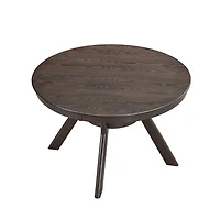 Streamdale 47" Round Modern Rubber Wood Dining Table