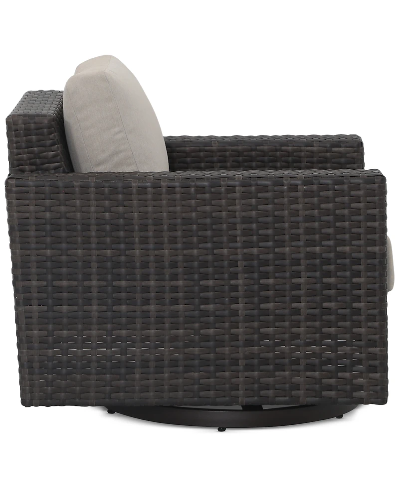 Ember Outdoor Swivel Chair, Created for Macy's