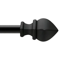 Kenney Waverly 3/4 Inch Fast Fit Decorative Curtain Rod for Easy Installation