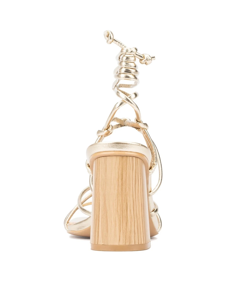 Bailey Women's Wooden Block Heel Sandals