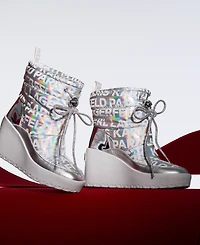 Karl Lagerfeld Paris Women's Berdina Wedge Booties
