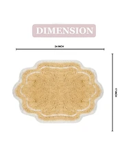 Home Weavers Allure Bathroom Rug, 17" x 24"