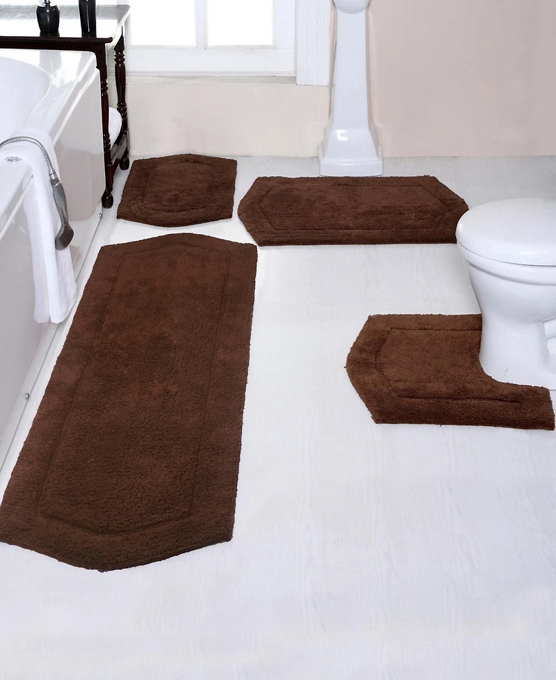 Home Weavers Waterford 4-Pc. Bath Rug Set