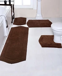 Home Weavers Waterford 4-Pc. Bath Rug Set