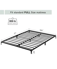gaomon Full Size Bed Frame, 6 Inch Full Size Platform Bed Frames