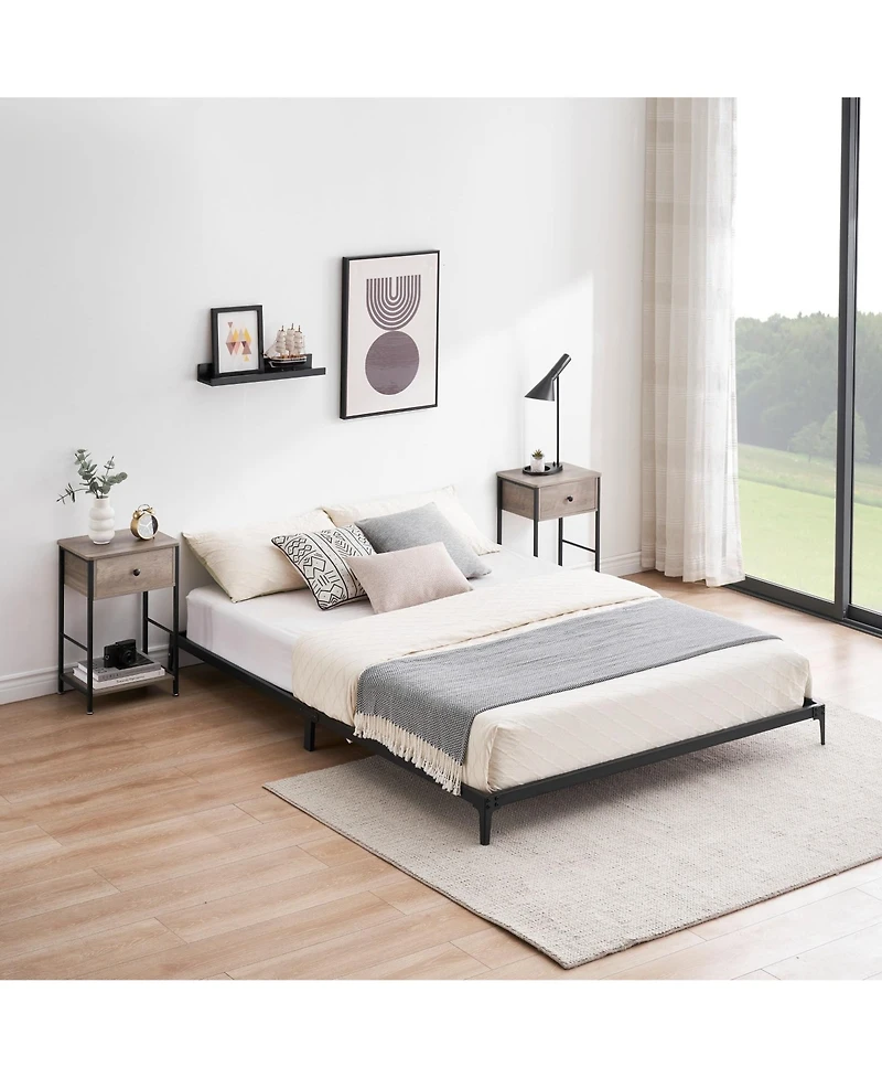gaomon Full Size Bed Frame, 6 Inch Full Size Platform Bed Frames