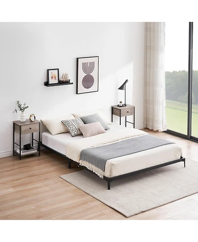 gaomon Full Size Bed Frame, 6 Inch Full Size Platform Bed Frames