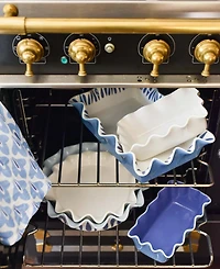 Coton Colors Iris Ruffle Loaf Pan