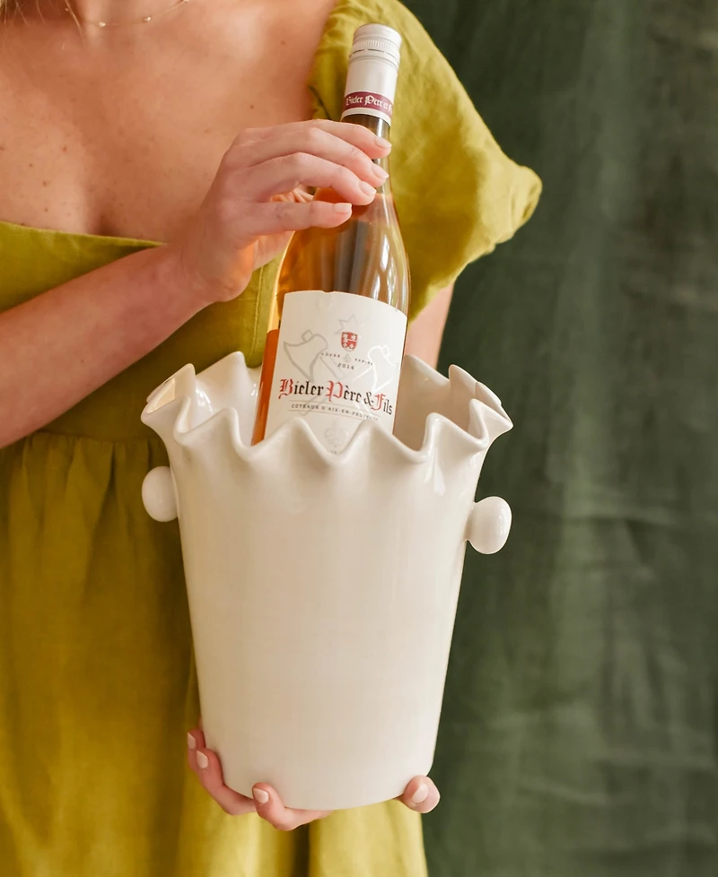 Coton Colors Signature Ruffle Ice Bucket