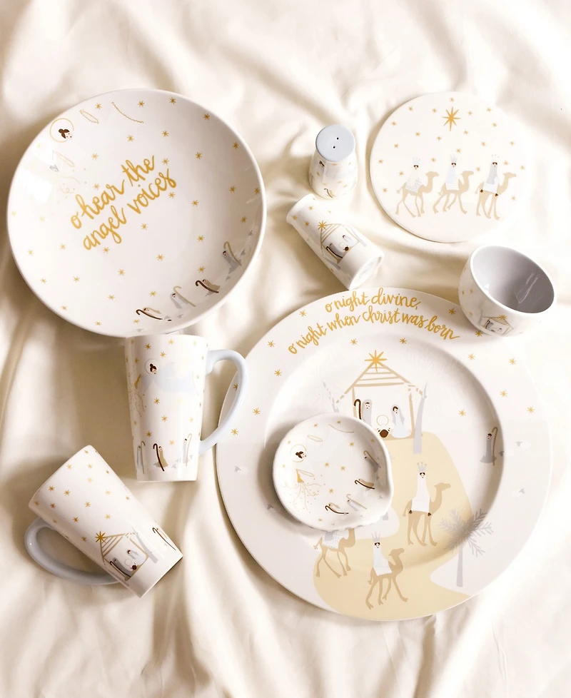 Coton Colors O Holy Night Round Platter