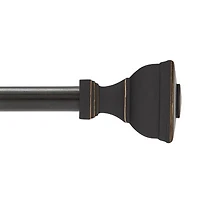 Kenney Mavis 5/8-Inch Decorative Curtain Rod for Stylish Window Treatments