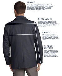Tailorbyrd Men's Signature Glen Plaid Sportcoat