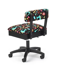 Hydraulic Sewing Chairs: Black Notions