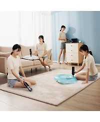 Baseus Cordless Handheld Vacuum with Usb-Charging and Multiple Attachments,A3 Lite