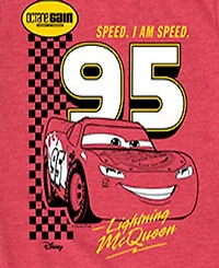 Cars Big Boys Short Sleeve Lightning McQueen Graphic Tee
