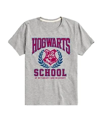 Harry Potter Big Boys Hogwarts School Graphic Tee