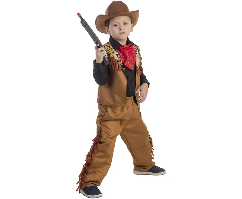 Dress Up America Toddler Wild Western Cowboy Costume Set