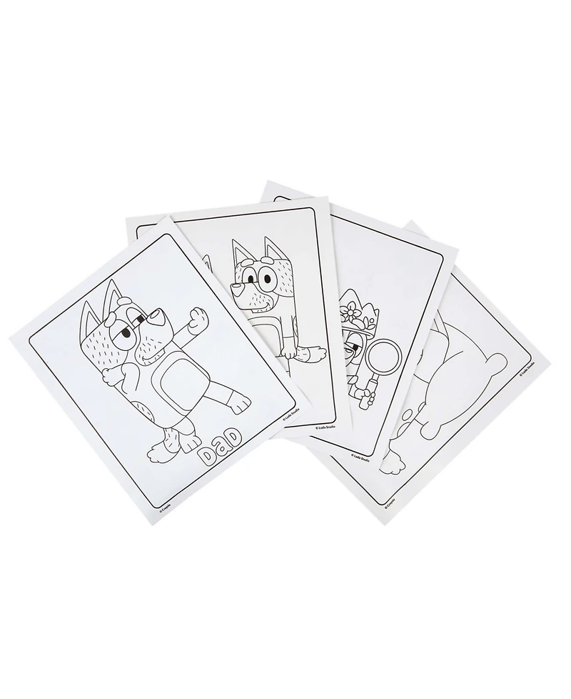 Crayola Color Wonder Bluey Coloring Pad and Markers, Pack of 2