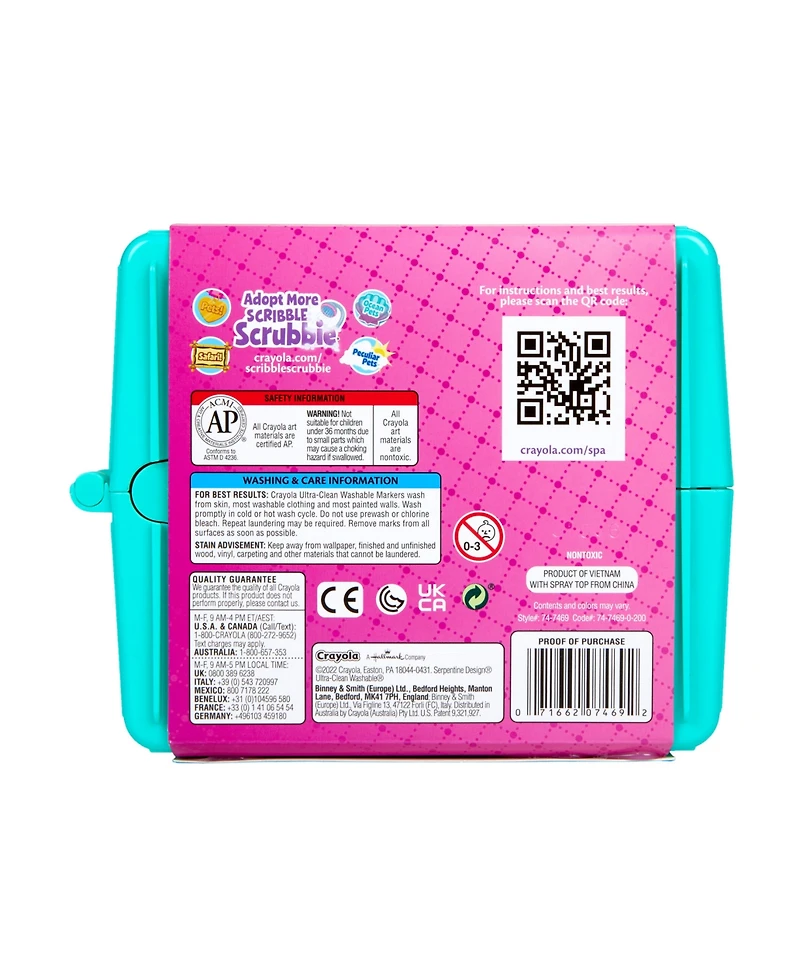 Crayola Scribble Scrubbie Pets Scented Spa