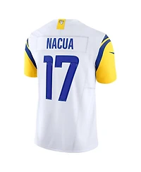 Nike Men's Puka Nacua White Los Angeles Rams Vapor F.u.s.e. Limited Jersey