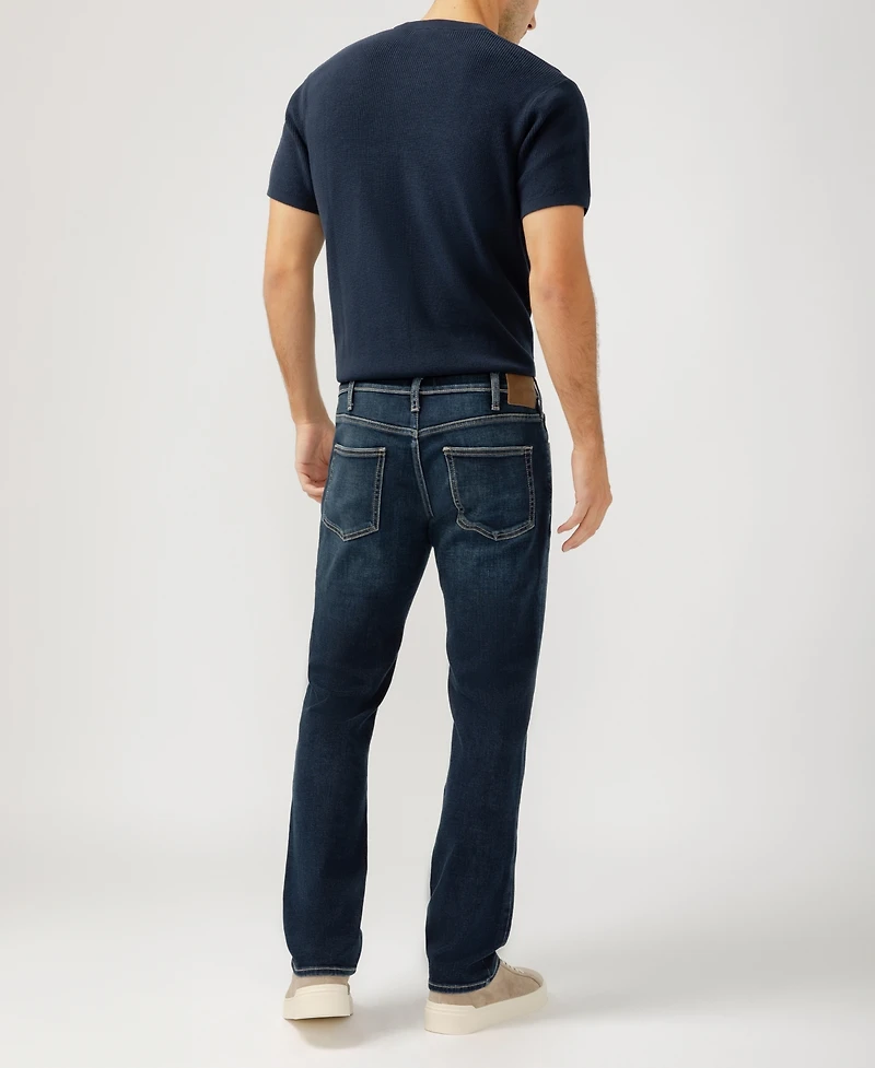 Silver Jeans Co. Men's Allan Slim Fit Straight Leg Jeans