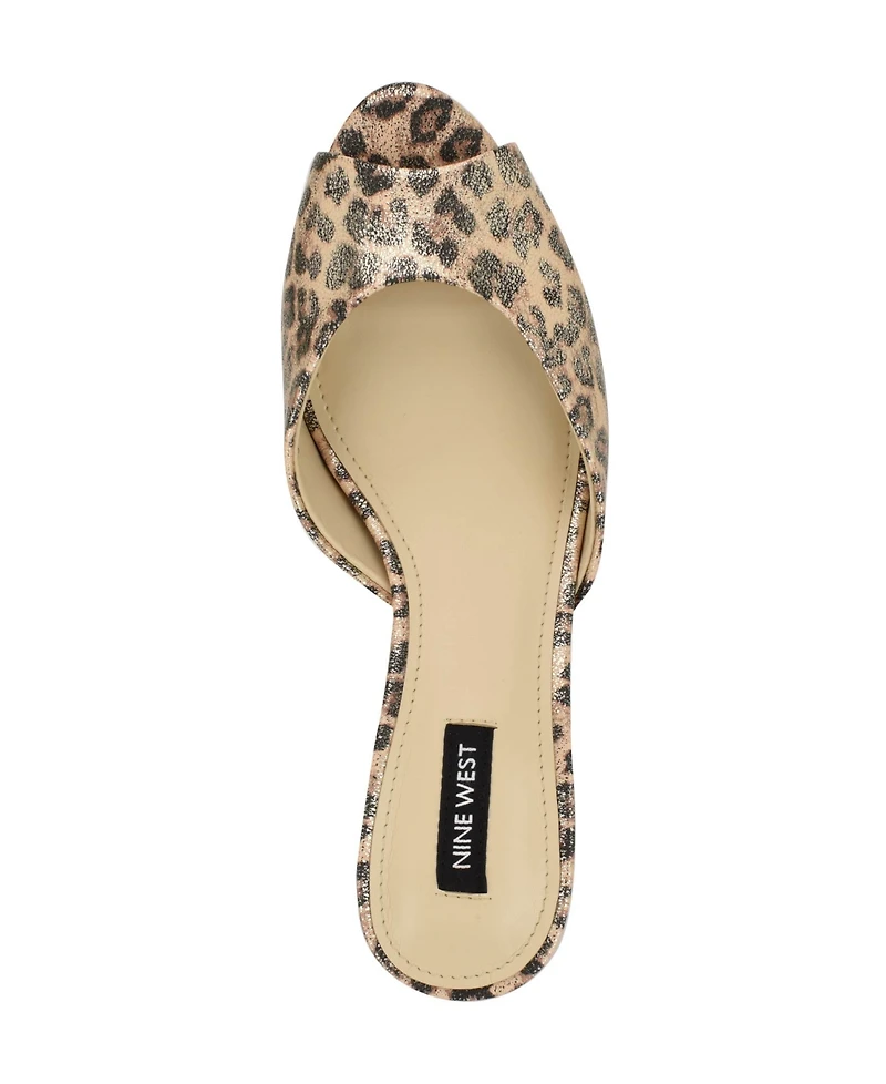 Nine West Women's Luvlie Kitten Heel Dress Sandals