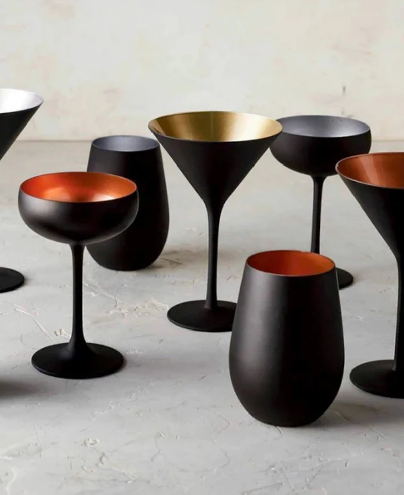 Stolzle Lausitz Olympia Saucer Glasses