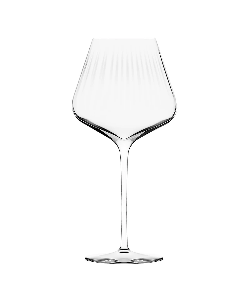 Stolzle Lausitz Symphony Burgundy Glasses, Set of 6