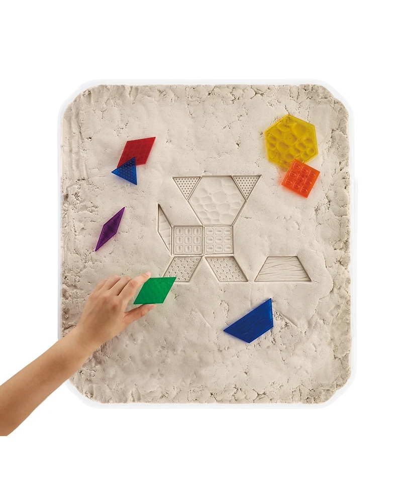 edxeducation Translucent Sensory Pattern Blocks