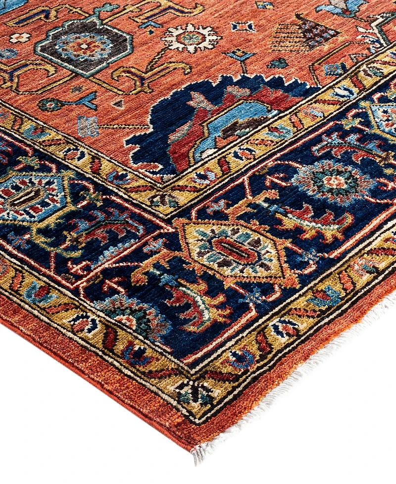 Adorn Hand Woven Rugs Serapi M1999 5'11"x9'1" Area Rug