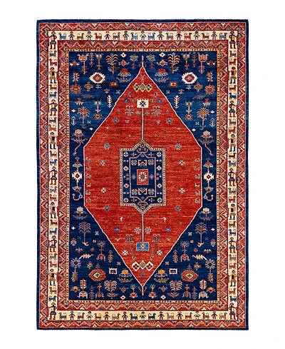 Adorn Hand Woven Rugs Serapi M1999 6'6"x9'8" Area Rug