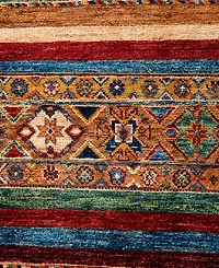 Adorn Hand Woven Rugs Tribal M1999 9'1"x12'1" Area Rug