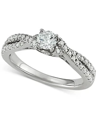 Diamond Engagement Ring (/ ct. t.w.) in 14k White Gold