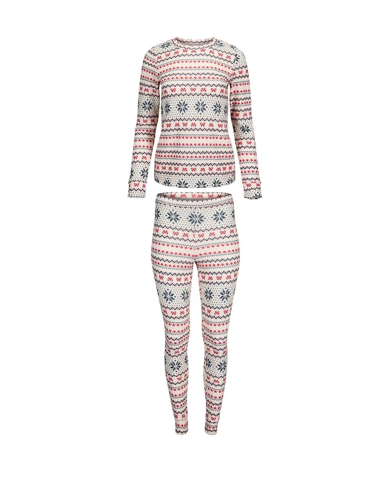 Adore Me Plus Size Janise Pajama Long Sleeve Top & Leggings Set