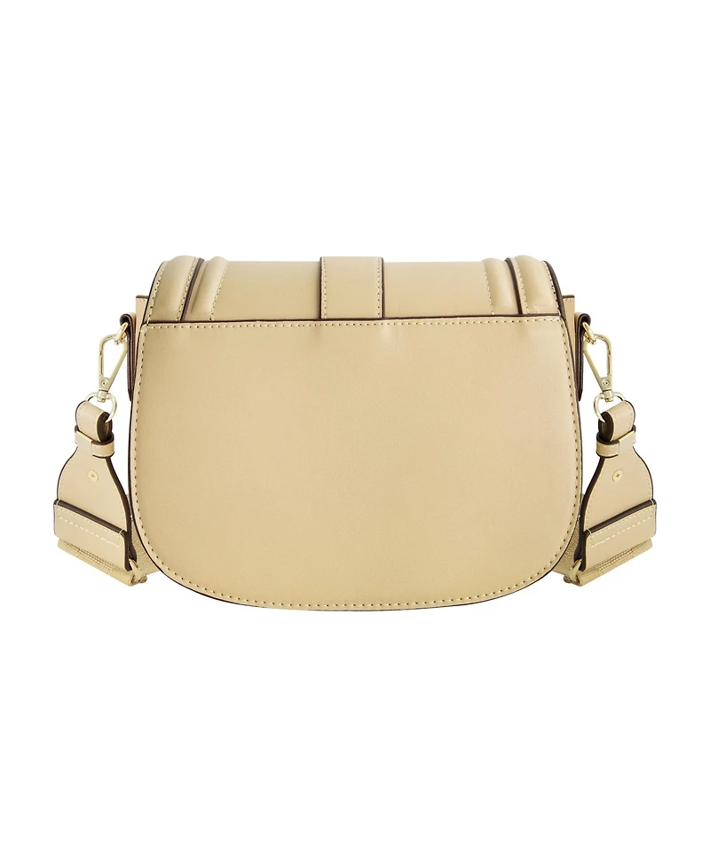 True Religion Saddle Bag with Gold Hardware