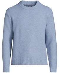 Lands' End Men's Long Sleeve Ultra Soft Oversized Crewneck Sweater