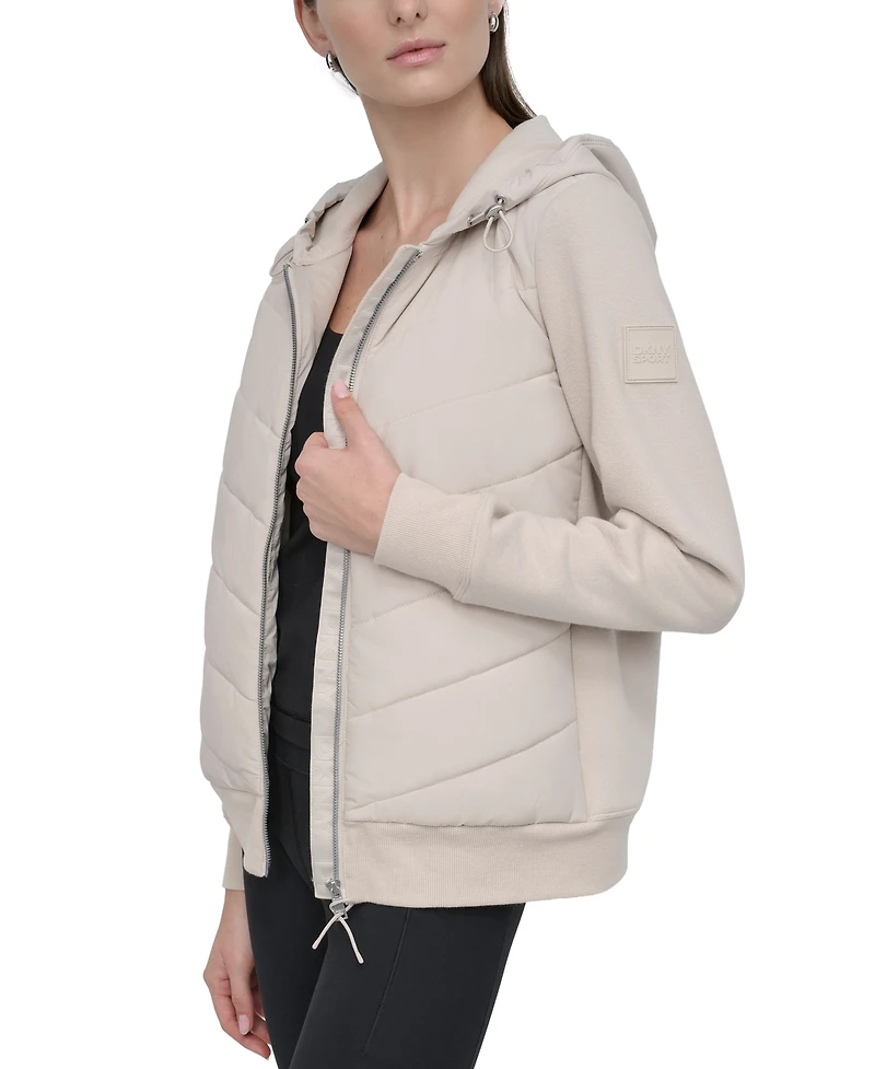 Dkny Sport Women's Lightweight Hybrid Jacket