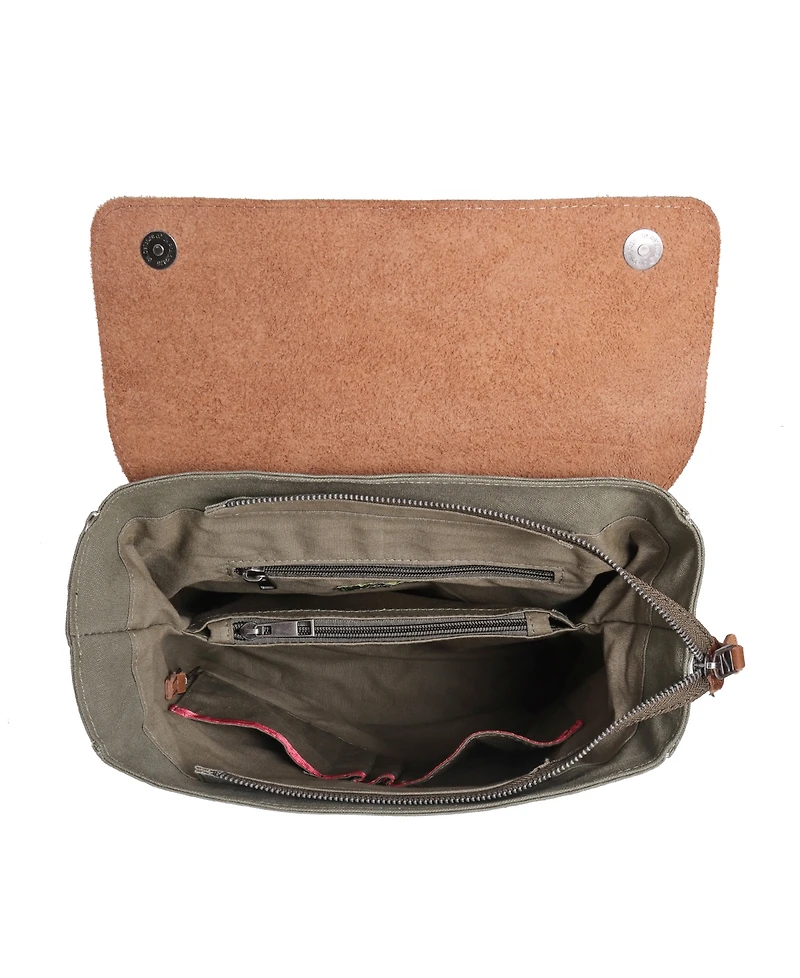 Tsd Brand Cooper Convertible Canvas Backpack